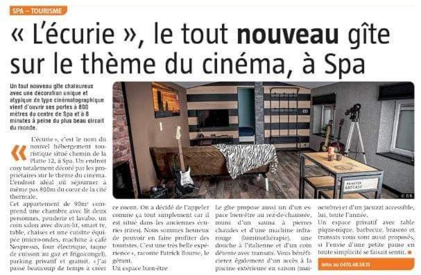 L'Ecurie Gite Duplex Welness Спа Екстериор снимка